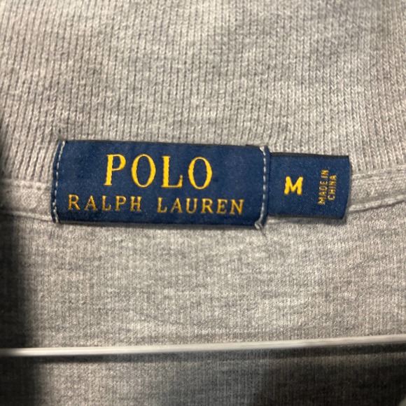 * Men’s Ralph Lauren Polo Gray Pullover - Picture 3 of 4